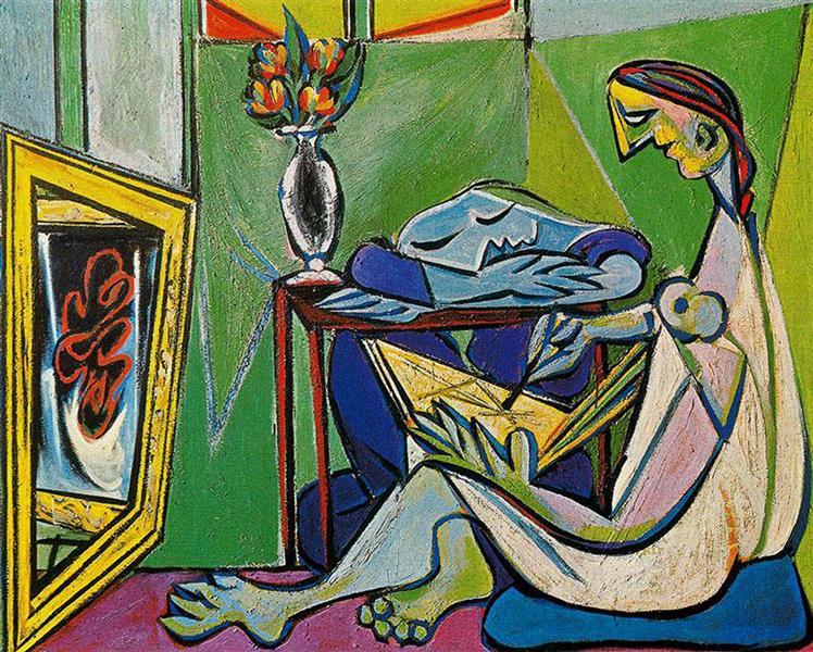 Pablo Picasso Oil Painting A Muse La Muse